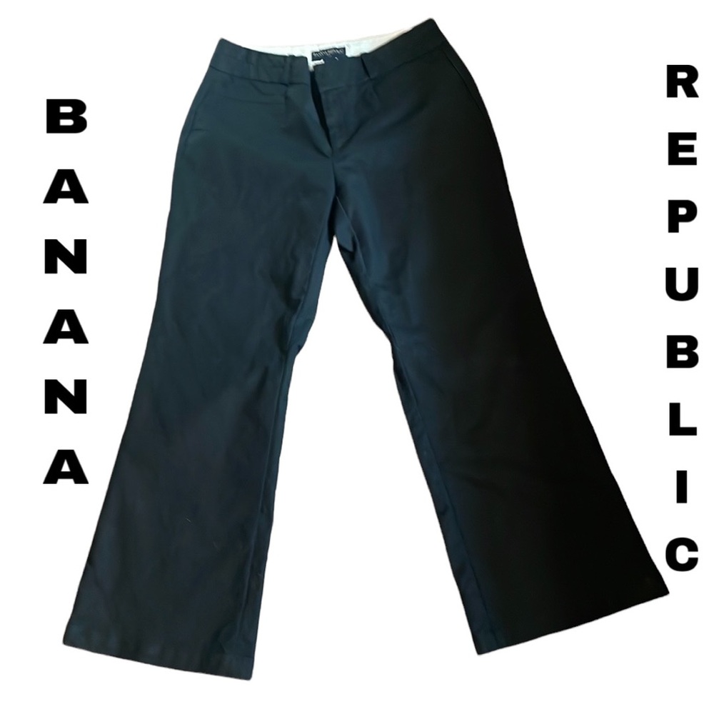 Banana Republic wide leg chino pants
